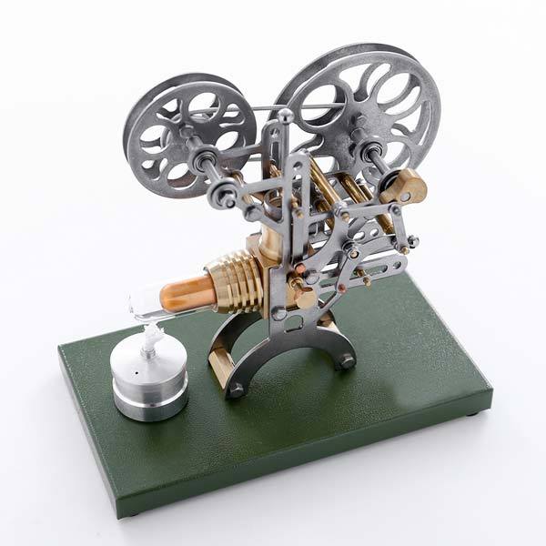 Stirling Engine Kit Unassembled Retro Film Projector Engine Kit - Perfect Gift Choice - enginediy