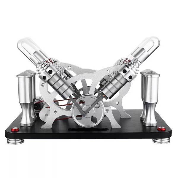 Moteur Air Chaud Miniature Mini Moteur Stirling à Air Chaud – Modèle éducatif STEM En Métal Doré, Cadeau Scientifique Fascinant Pour Enfants Et Adultes Moteur Air Chaud Miniature Mini Moteur Stirling à Air Chaud – Modèle éducatif STEM En Métal Doré, Cadeau Scientifique Fascinant Pour Enfants Et Adultes