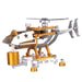 Stirling Engine with Helicopter Design Vacuum Engine Model Science Toy Decor Collection - enginediy