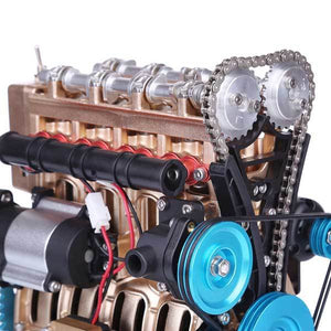 Teching Engine Kit | Teching 4 Cylinder Car Engine Assembly Kit Gift ...