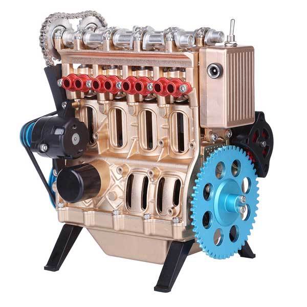 Teching Engine Kit | Teching 4 Cylinder Car Engine Assembly Kit Gift ...