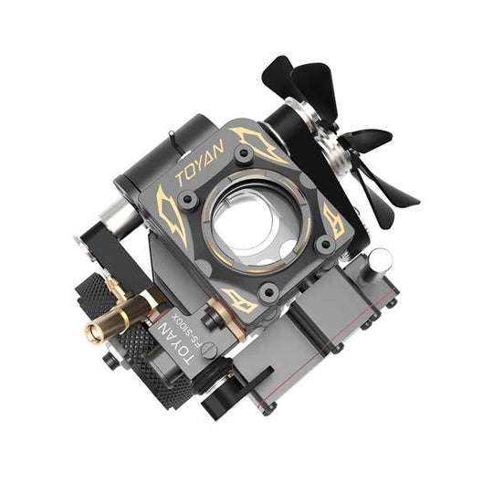 Toyan Engine FS-S100AT Transparent Nitro-Methanol Gasoline RC Engine - enginediy