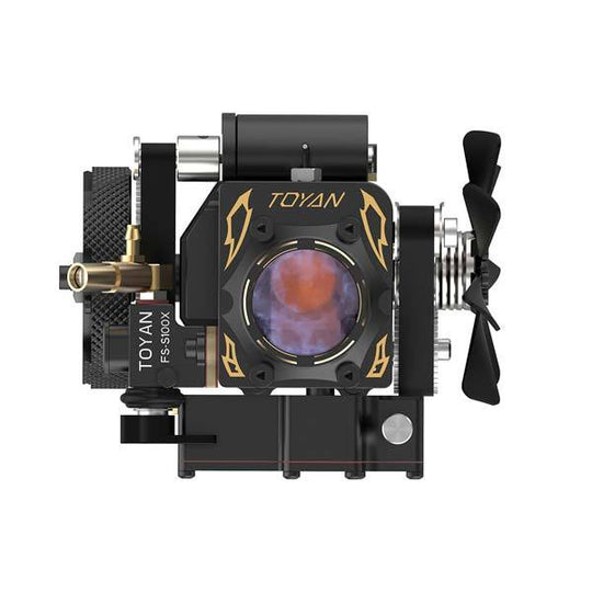 Toyan Engine FS-S100AT Transparent Nitro-Methanol Gasoline RC Engine - enginediy