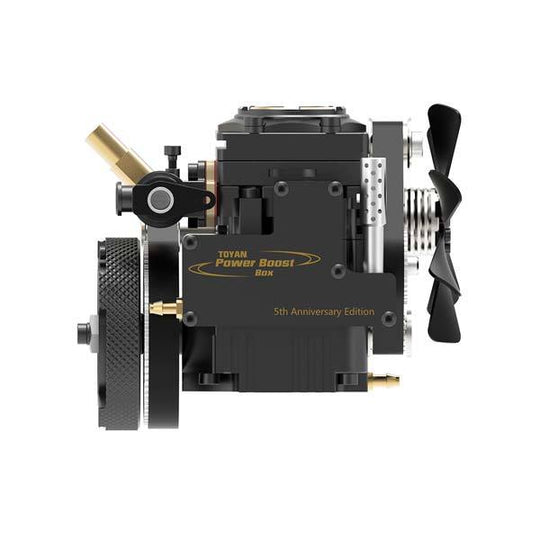 Toyan Engine FS-S100AT Transparent Nitro-Methanol Gasoline RC Engine - enginediy