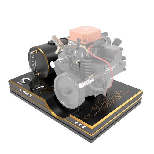 Toyan Engine Base Mount for FS-S100 FS-S100G Full Metal Bracket with Tank, Battery Box, One Key Start Button, ect. - enginediy