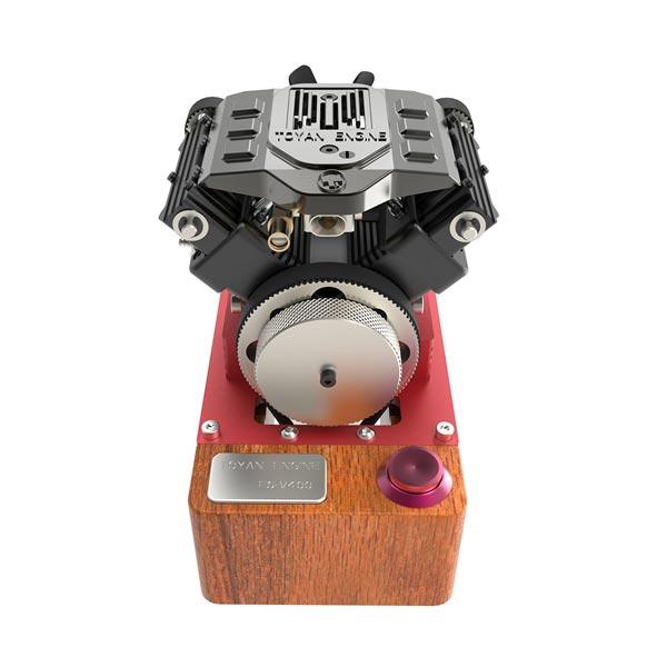 Toyan Engine V4 FS-V400A 4 Cylinder 4 Stroke Methanol RC Engine Model - Gift Collection - enginediy