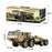 Toyan Military Truck 1/12 2.4G RWD RC Car 4 Stroke Methanol Engine OFF-Road Vehicle - enginediy