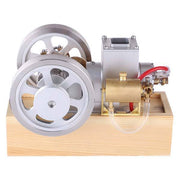 Upgrade Hit & Miss Gas Engine Full Metal IC Engine With Base Collection Gift - enginediy