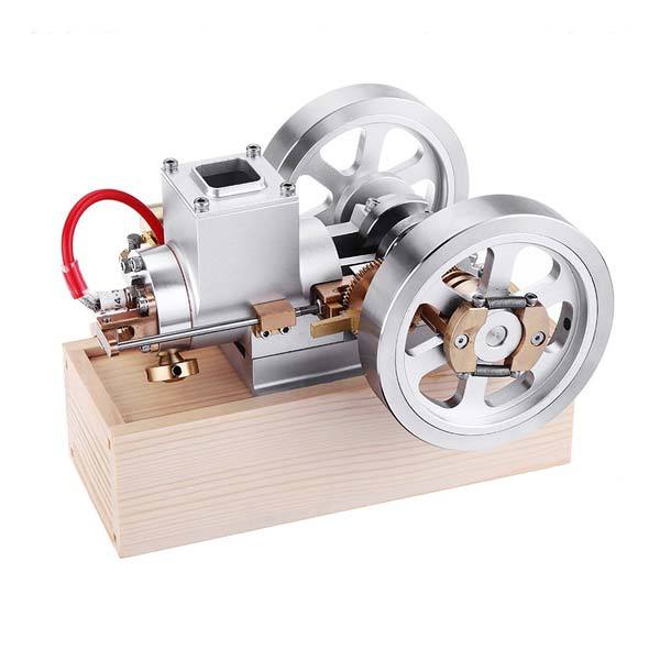Upgrade Hit & Miss Gas Engine Full Metal IC Engine With Base Collection Gift - enginediy
