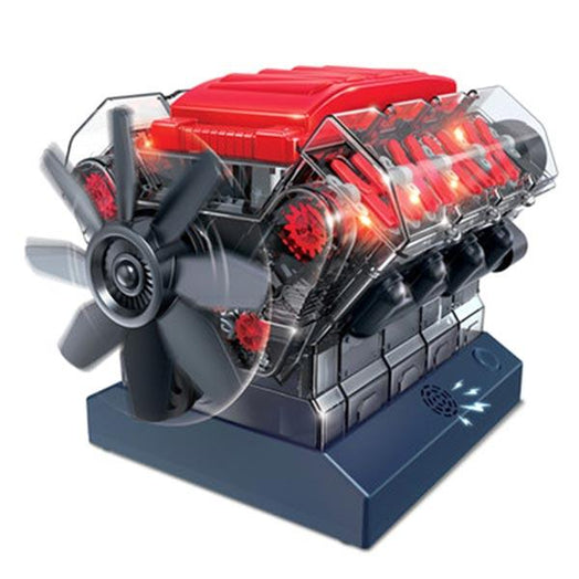 V8 Engine Model Kit - Build Your Own V8 Engine - Science Experiment STEM Toy - Enginediy - enginediy
