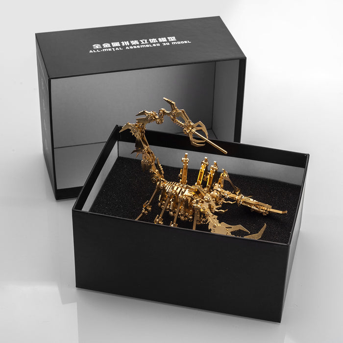 DIY Stainless Steel 3D Assembly Model Ornament Scorpion Kit