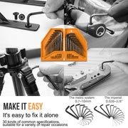 Engine Tools 5 Sets Precision Magnetic Screwdriver Electric Screwdriver Allen Wrench Adjustable Torque Wrench Tachometer Measuring Instrument DIY Tools Sets - EngineDIY