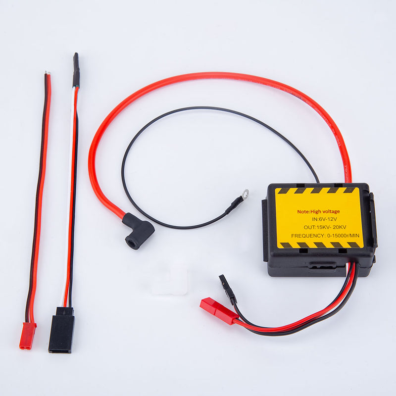CDI High Pressure Pulse Igniter with Two Fire Head Caps for Gasoline Engine Model - EngineDIY
