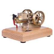 M17B 1.6cc Mini 4 Stroke Micro Horizontal Water-cooled Gasoline Engine Internal Combustion Engine Model - Speed Adjustable - EngineDIY