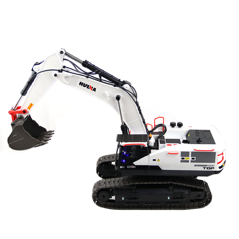 HUINA 1:14 22CH 2.4G RC Excavator Model 4-in-1 Alloy Remote Controll Crusher Construction Vehicles Toy