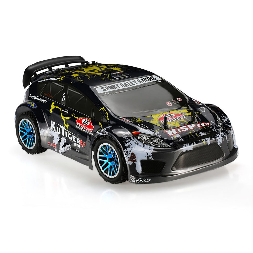 HSP 94118PRO 1:10 4WD Electric Brushless High Speed Off-road Rally Racing 2.4G Wireless RC Model Car (Car Shell in Random Color) - RTR Version - enginediy