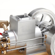 M93 Horizontal Water-cooled Miniature Gasoline Engine Upgraded Hit & Miss Combustion Engine Speed Adjustable - EngineDIY