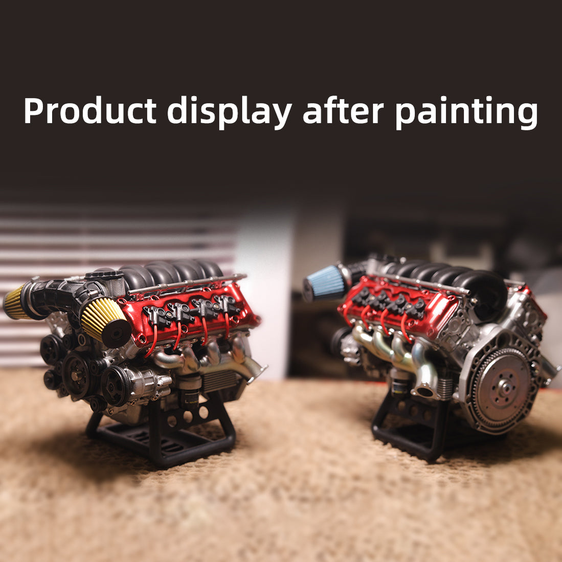 V8 Engine Model Kit that Works Build Your Own V8 Engine Paint Your