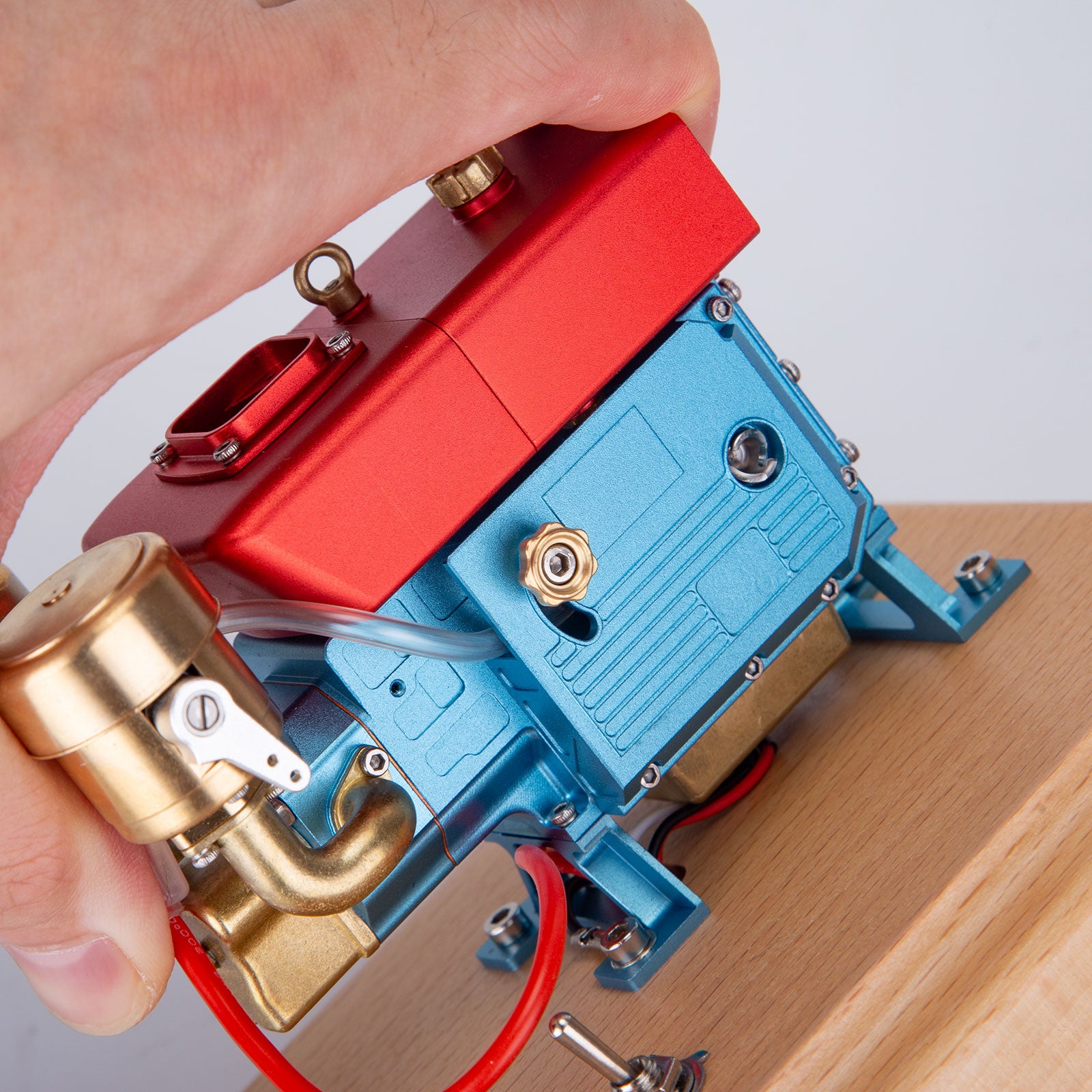 RETROL MUSA 2,2 cm³ Mini moteur à essence monocylindre à quatre temps refroidi par eau par évaporation Modèle de moteur à combustion interne