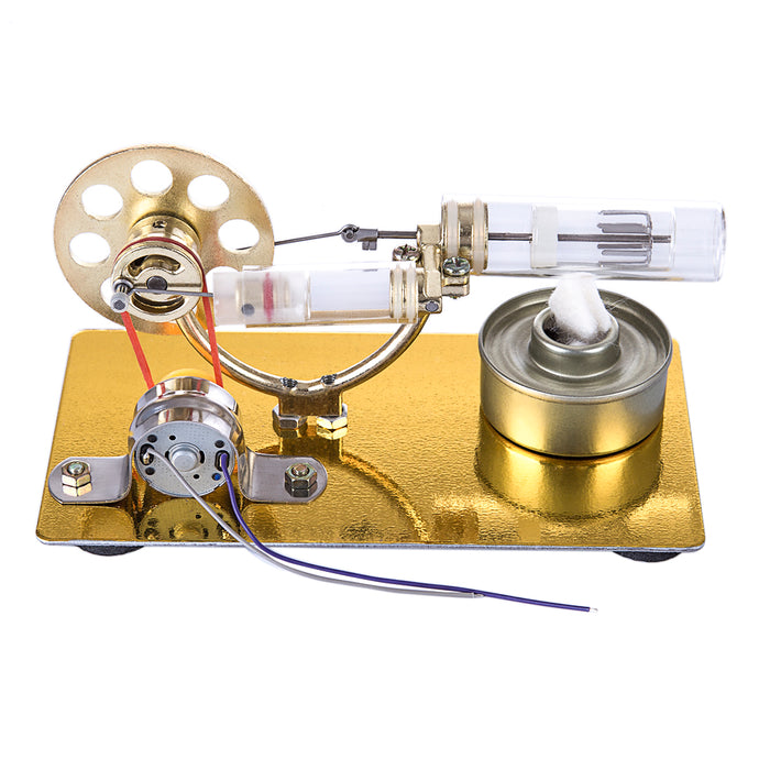 Single Cylinder Stirling Engine DIY Model Science Experiment Kit