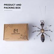 3D Metal Ant Model Kits, DIY Metal Puzzle, Assemble Model Jigsaw Kits-100 PCS - EngineDIY