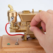 RETROL MUSA 1/8 2.2cc Mini Single-cylinder Four-stroke Evaporative Water-cooling Gasoline Engine Internal Combustion Engine Model
