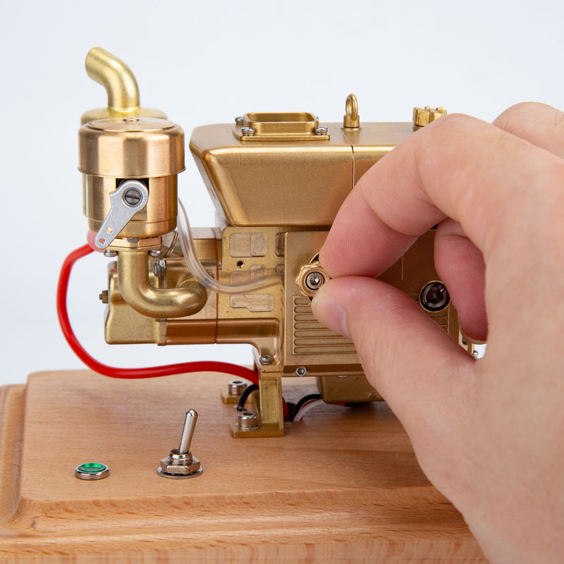 RETROL MUSA 2,2 cm³ Mini moteur à essence monocylindre 4 temps refroidi par eau par évaporation Modèle de moteur à combustion interne