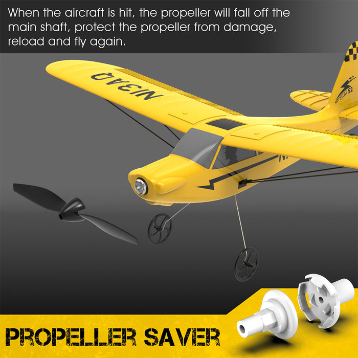 VOLANTEXRC 2.4Ghz 3CH RC Aircraft EPP Foam Glider for Beginners (RTF Version)