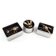 270Pcs Steampunk Insect Metal Model Kits Mechanical Crafts for Home Decor - Mosquito + Deck Insect + Bee Trinity - EngineDIY