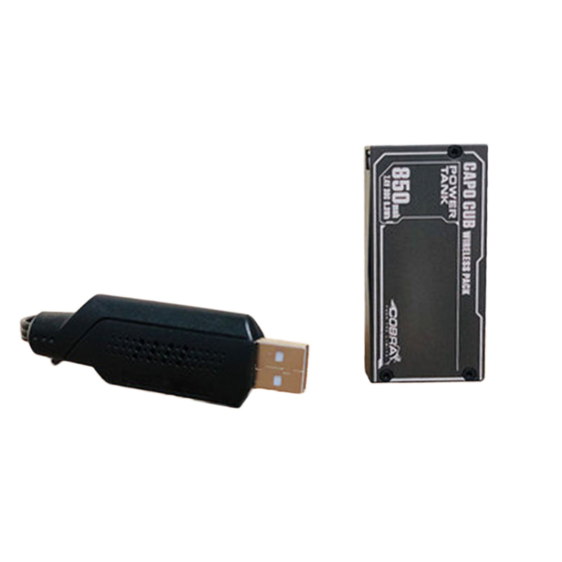 POWER TANK CAPOCUB 850mah Lithium Battery with USB Cable for CAPO CUB1 1:18 RC Car - EngineDIY