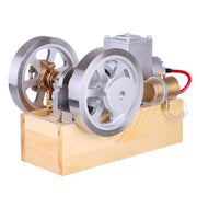 M94 Upgraded Horizontal Water Cooled Gasoline Hit & Miss Gasoline Combustion Engine Complete Engine with Hand Starter - EngineDIY