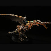 3D Metal Mechanical Steampunk Dragon Crafts DIY Assembly Model Kit Art Device-600PCS+