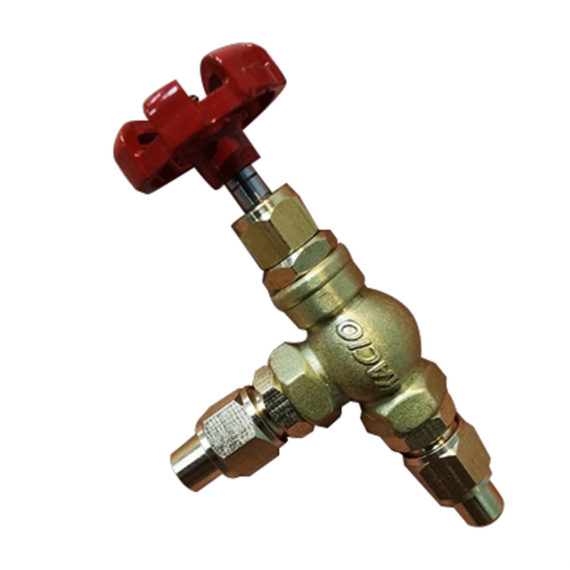 Angle Stop Valve for KACIO Steam Engine Boiler Model - EngineDIY