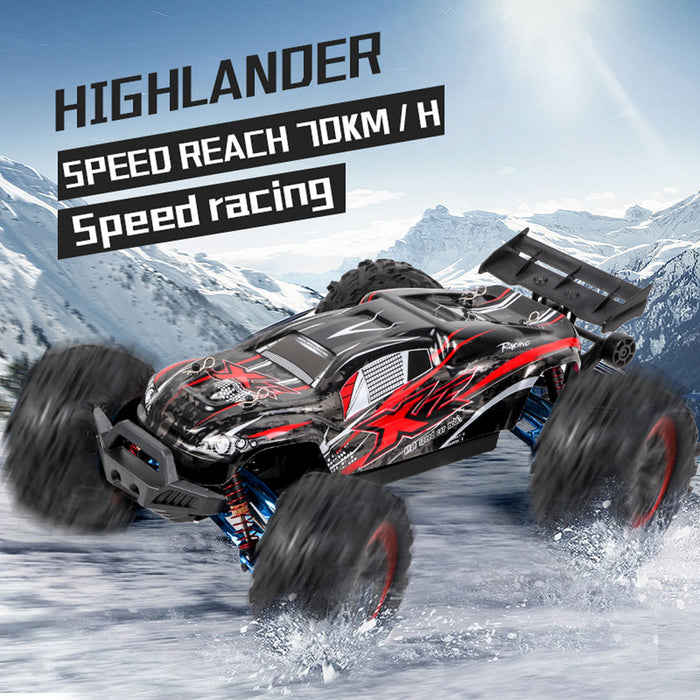 F14A 1/10 Full Scale 70km/h High Speed Brushless RC Car 2.4G Remote Control Car 4WD Off-road Vehicle - RTR Version