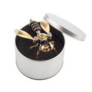 90Pcs Steampunk Insect Metal Model Kits Mechanical Crafts for Home Decor - Bee - EngineDIY