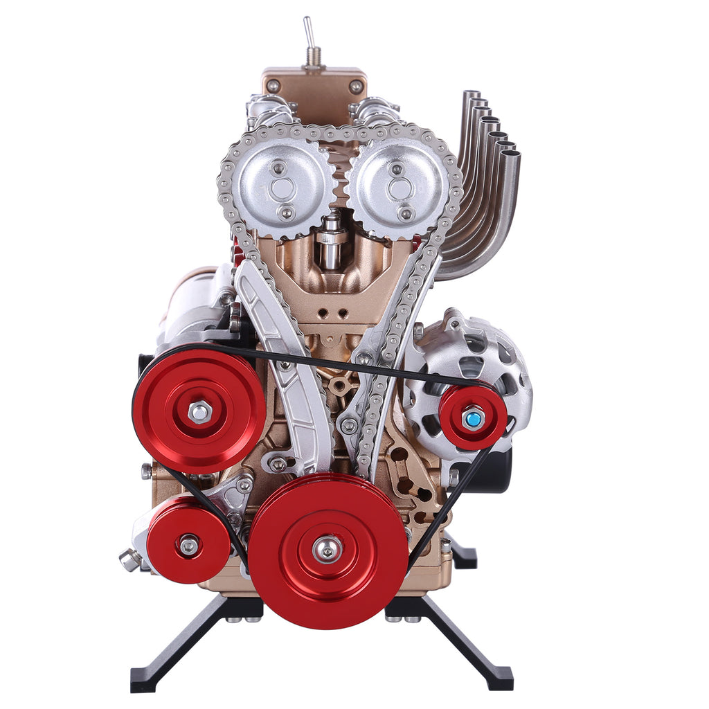 4 Cylinder RC Engine Model Kit | V4 Car Engine | Mini Steam Engine ...