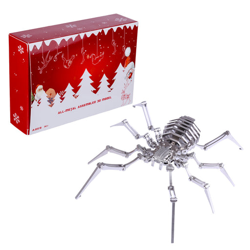 3D Puzzle DIY Model Kit Spider - Make Your Own Advent Calendar - Creative Gift
