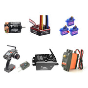TWOLF TW-715 V8 Engine Powered 1:10 Scale RC Off-road 4WD 4-Door Pickup Truck Vehicle Crawler Kit with Electronic Equipment - EngineDIY
