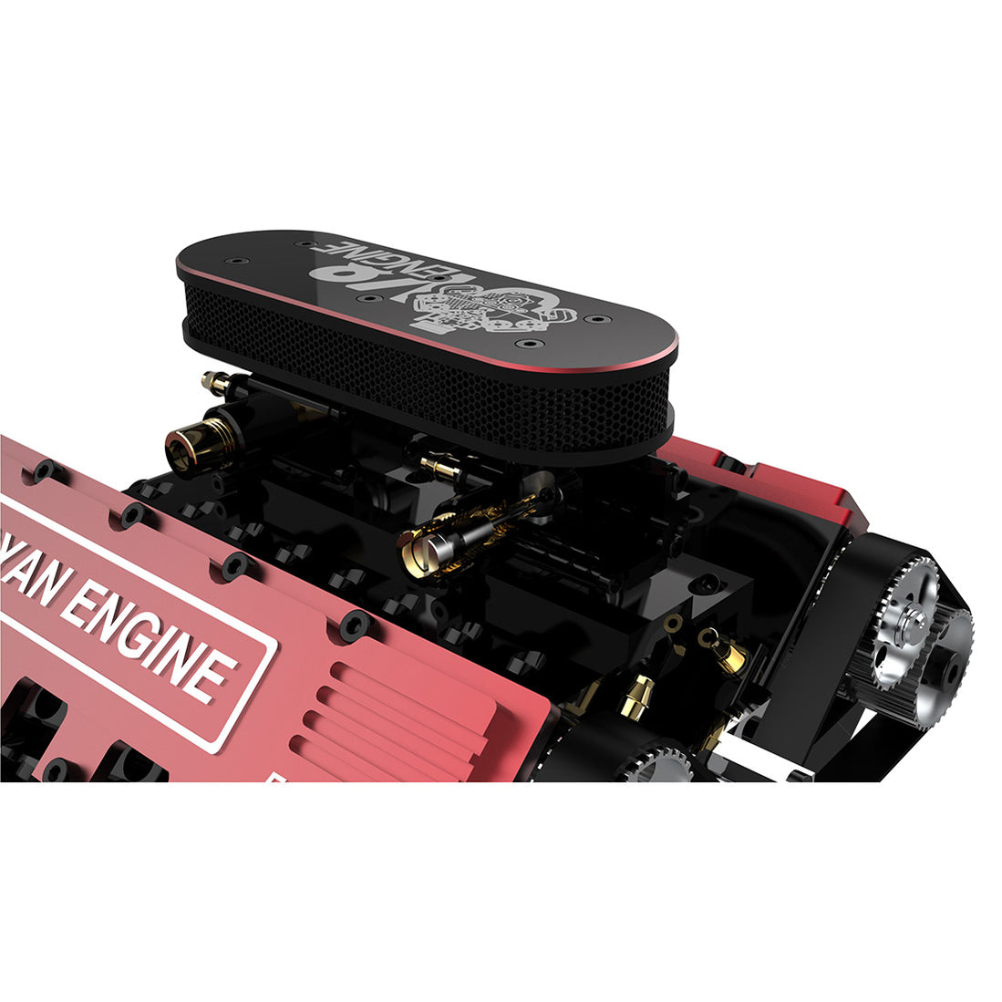 TOYAN V8 Engine Model Kit That Works | EngineDIY FS-V800 Nitro Engine