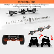 TOYAN X-POWER Sand Cruiser 1:8 RC Off-road 4WD Car Vehicle Crawler Kit - EngineDIY