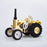 T16 Antique Roller Tractor Model with 1.6cc Mini Horizontal Air-cooled Single-cylinder Gasoline IC Engine