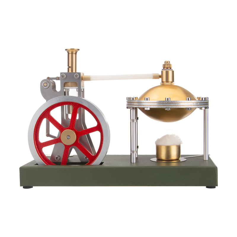 ENJOMOR DIY Hero's Steam Engine Kit with Boiler - EngineDIY
