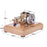M16B 1.6cc Mini 4 Stroke Gasoline Engine Model Horizontal Air-cooled Single-cylinder Internal Combustion Engine with Wooden Base