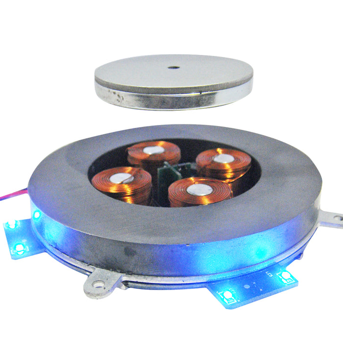 Magnetic Levitation Module DIY Maglev Furnishing Articles Kit Precise 500g Digital Movement Module with LED Light