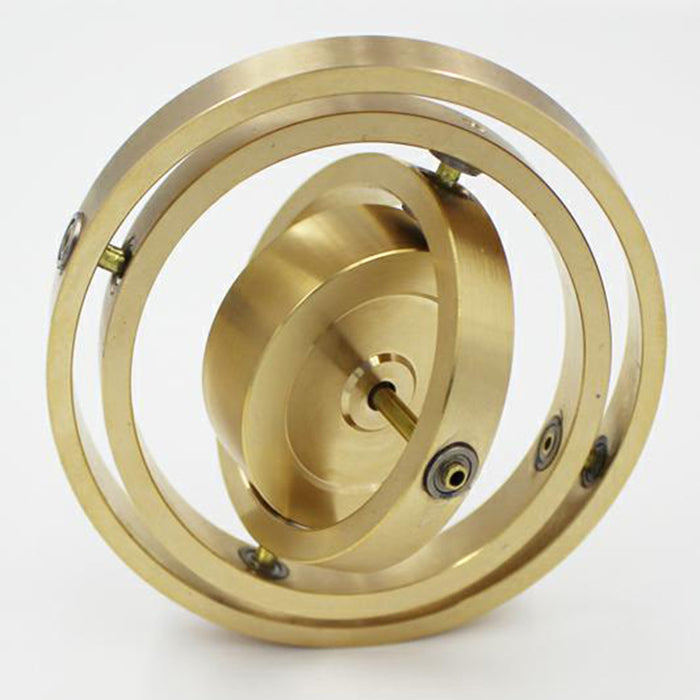 Triaxial Metal Mechanical Gyroscope Angular Momentum Scientific Intelligent Toy