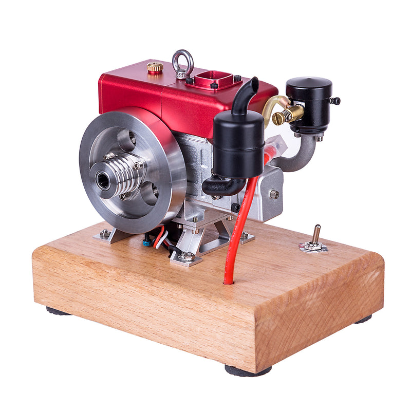 CISON L100 3.5cc Mini Evaporative Cooled Single-cylinder 4-stroke Gasoline Engine Internal Combustion Engine Model - Speed Up to 8000rpm - EngineDIY