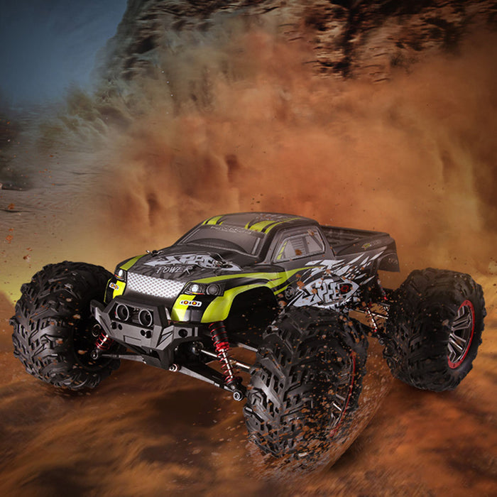 RC Truck 1/10 Scale 46KM/H Speed Off-road Vehicle 4WD Racing Car Toy 2.4GHz RC Monster Truck