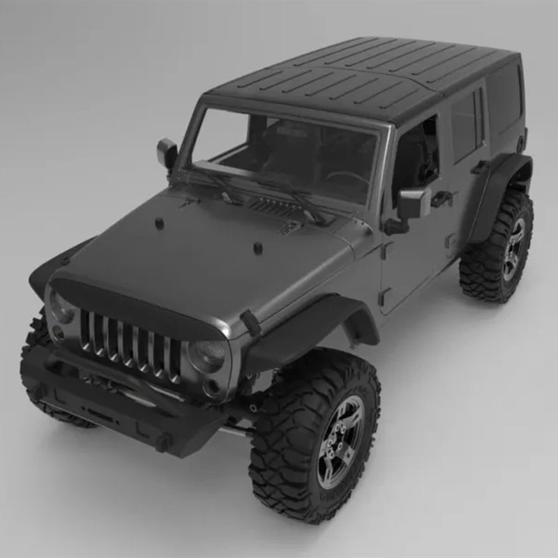 CAPO CUB2 1/18 Electric RC Car Simulation Metal 4WD Off-road Climbing Car Model KIT - EngineDIY