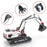 1/14 RC Excavator 2.4G 22CH Model Simulation Alloy Construction Vehicles Toys with LED Light and Sound