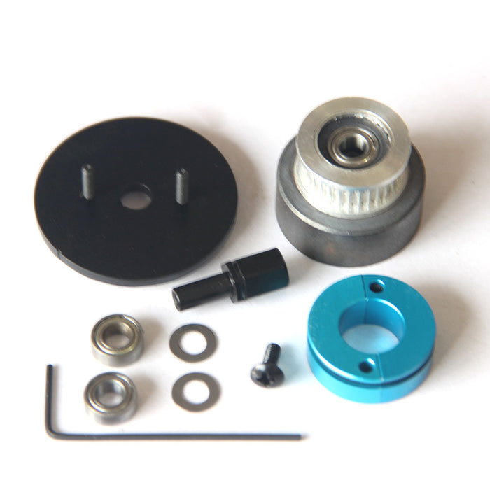 Single Synchronous Pulley Clutch Assembly Kit for Toyan FS-L200 Two-cylinder Four-stroke Methanol Engine Model - enginediy